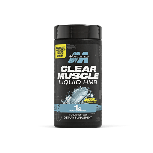 Muscletech Clear Muscle Liquid HMB - 42 Liquid Softgels  - Mann Nutrition