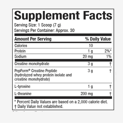 Muscletech Creatine Peptide 447 - 30 Servings  - Mann Nutrition