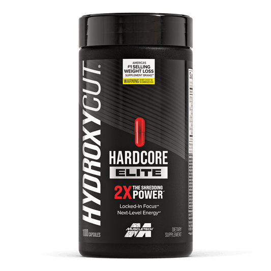 Muscletech Hydroxycut Hardcore Elite 100 Capsules  - Mann Nutrition