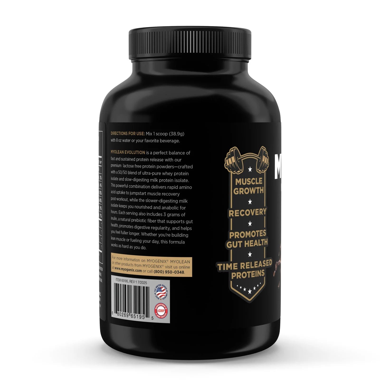 Myogenix Myolean Meal Replacement - Dark Chocolate  - Mann Nutrition