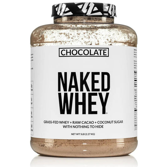 NAKED WHEY Chocolate Flavor 5 LBS  - Mann Nutrition