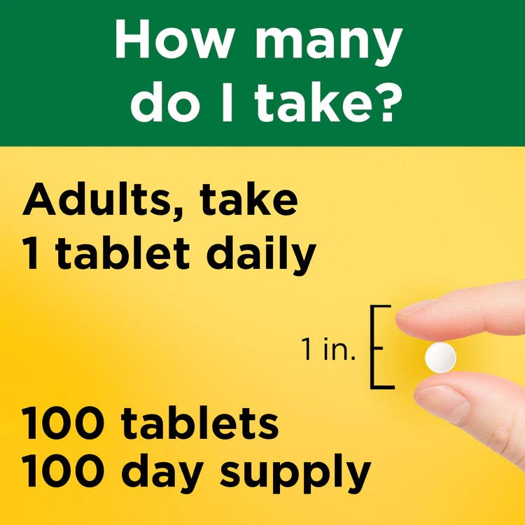 Nature Made Zinc 30mg | 100 Tablets - Mann Nutrition
