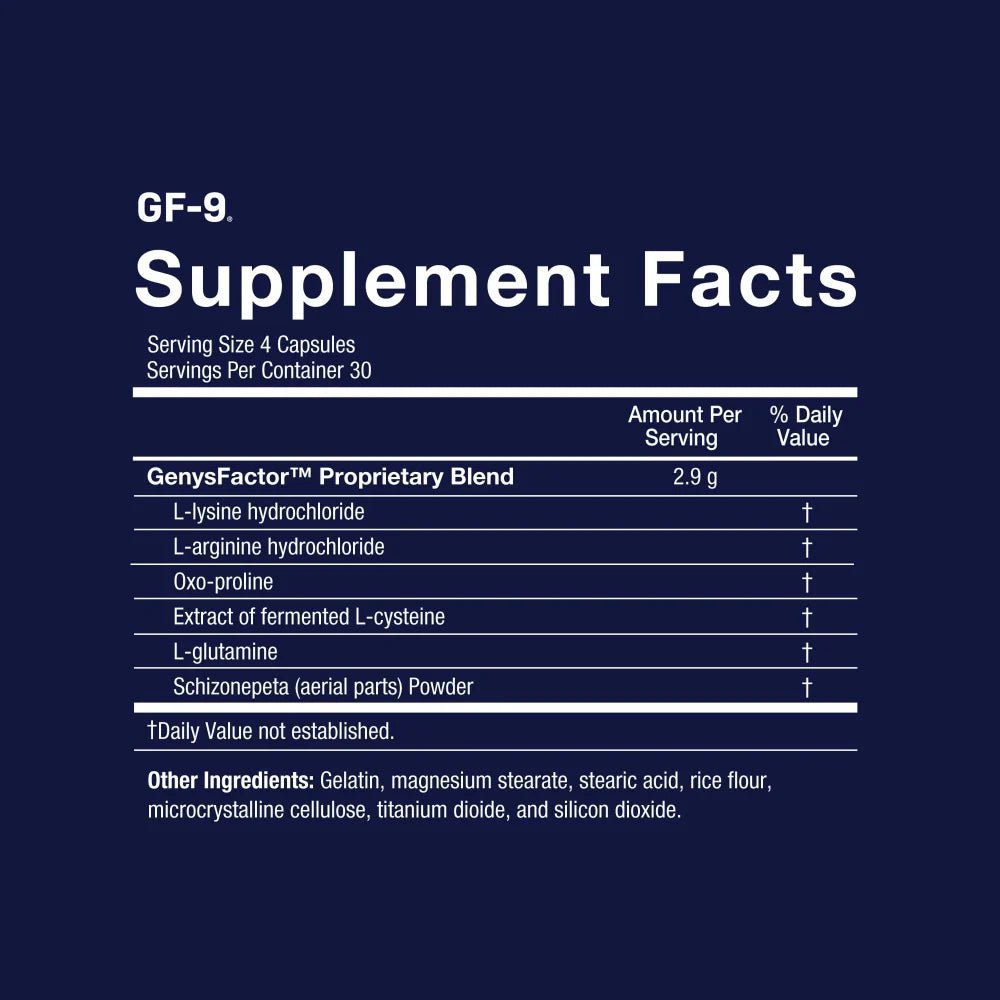 Novex Biotech GF - 9 Black Label  - Mann Nutrition