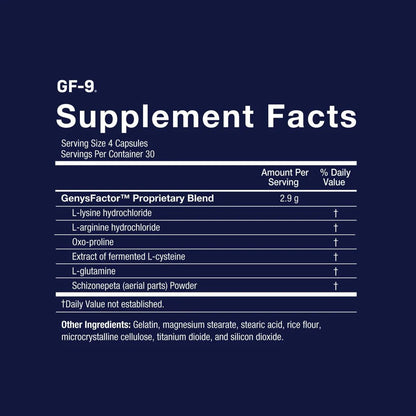 Novex Biotech GF - 9 Black Label  - Mann Nutrition
