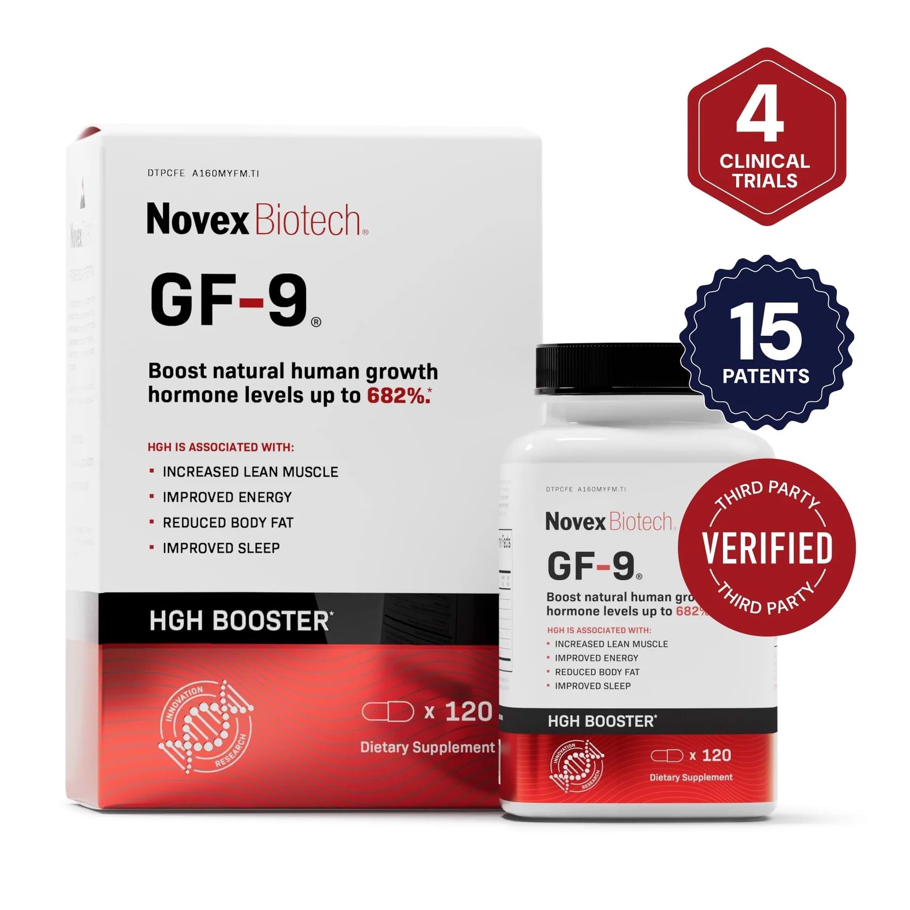 Novex Biotech GF - 9 HGH Support - Mann Nutrition