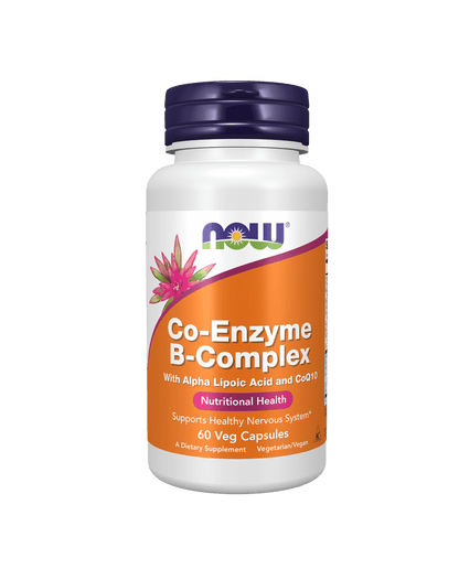 Now Coenzyme B - Complex 60 Veg Capsules - Mann Nutrition