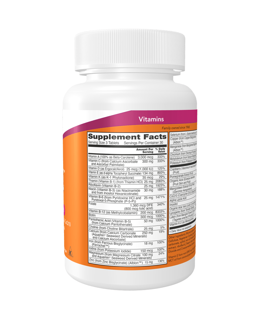 Now Eve™ Women's Multiple Vitamin 90 Tablets - Mann Nutrition