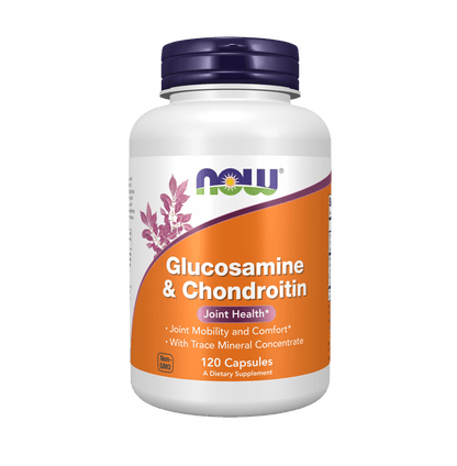 Now Glucosamine & Chondroitin 120 Veg Caps - Mann Nutrition