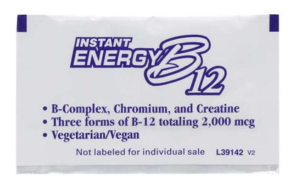 Now Instant Energy B - 12 Packets - Mann Nutrition