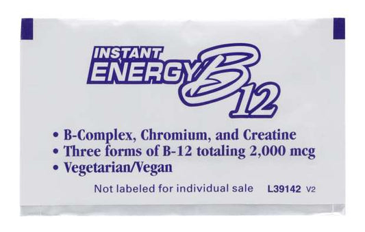 Now Instant Energy B - 12 Packets - Mann Nutrition
