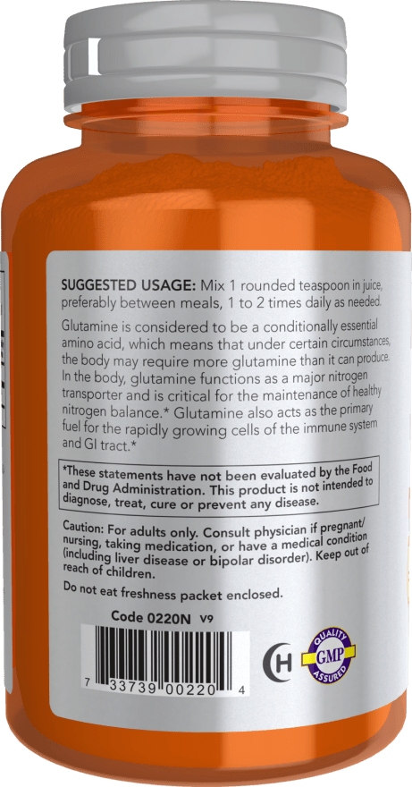Now L - Glutamine Powder - 6oz  - Mann Nutrition