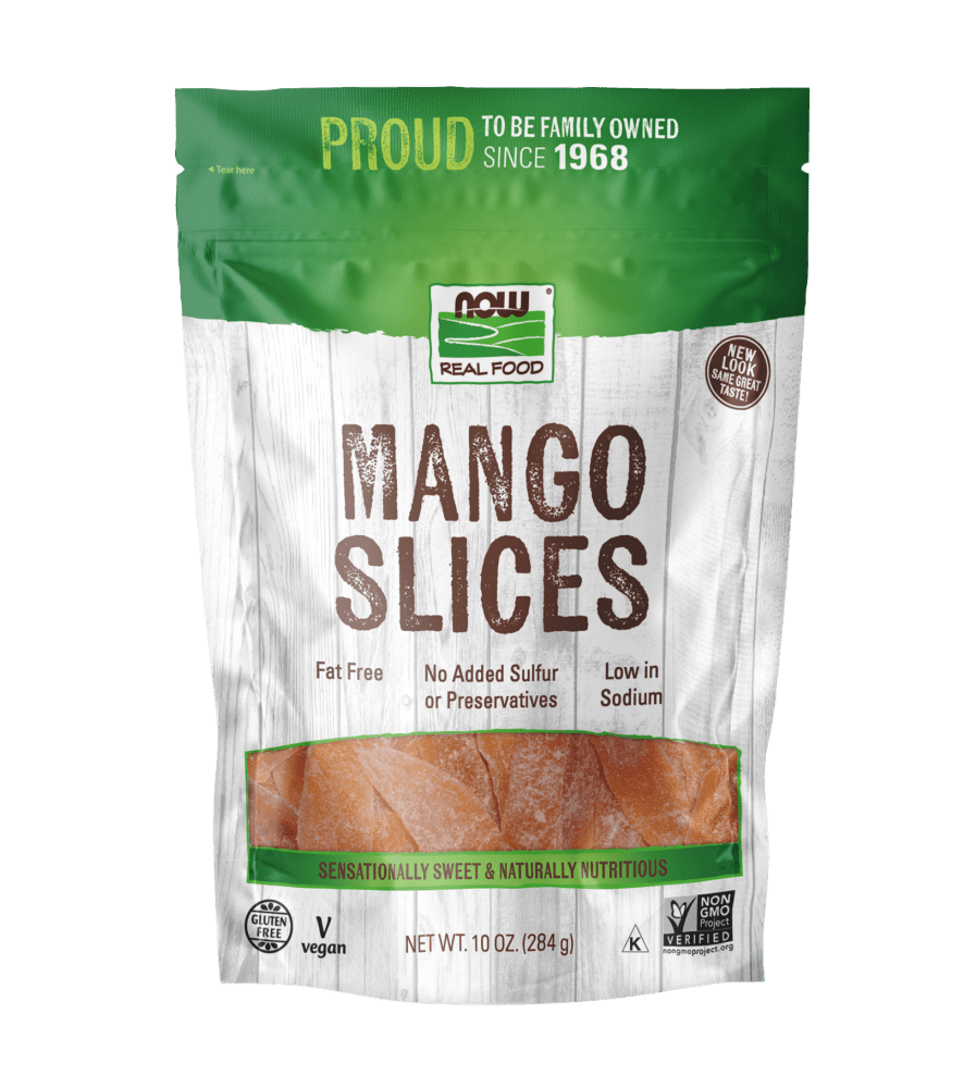 Now Mango Slices (284g) - Mann Nutrition
