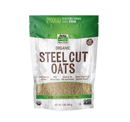 Now Steel Cut Oats Organic 2 Lbs - Mann Nutrition