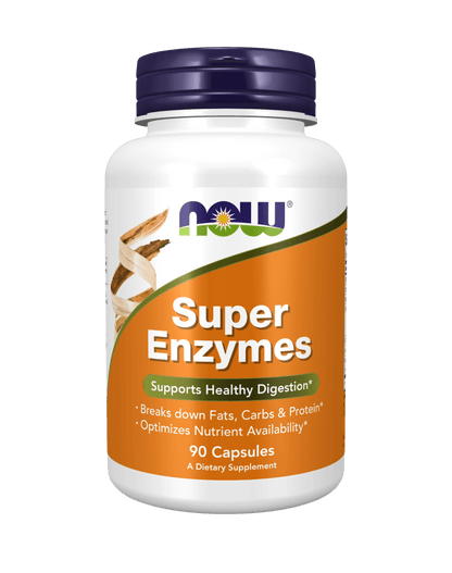 Now Super Enzymes Capsules (90 Caps) - Mann Nutrition