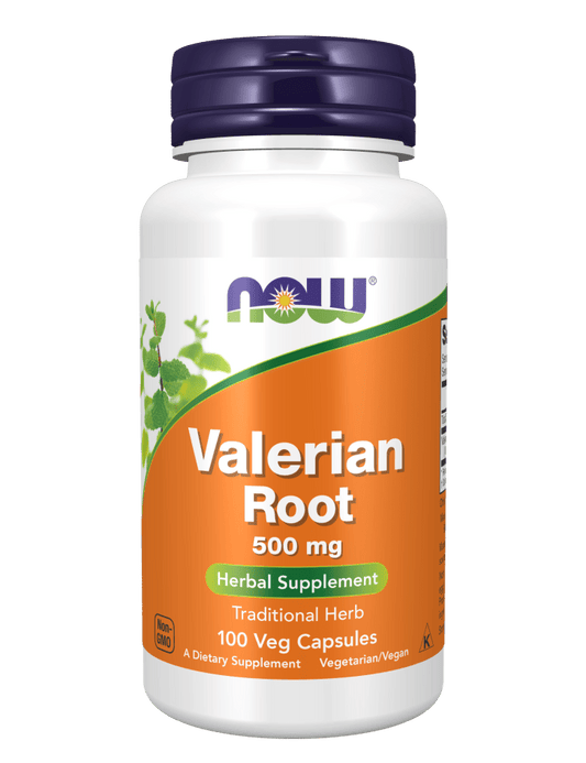 Now Valerian Root 500mg (100 Caps)  - Mann Nutrition