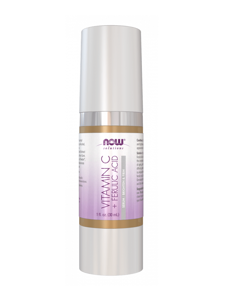 Now Vitamin C + Ferulic Acid Serum - Mann Nutrition