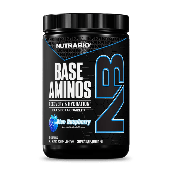 NutraBio Base Aminos – EAA, BCAAs & Hydration Support - Mann Nutrition
