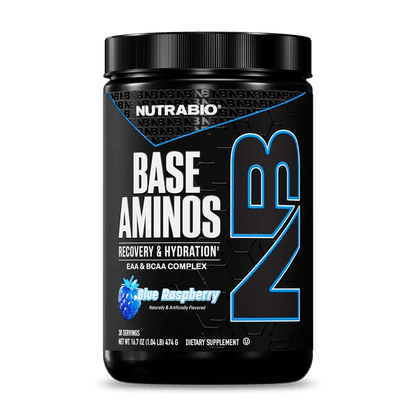 NutraBio Base Aminos – EAA, BCAAs & Hydration Support - Mann Nutrition