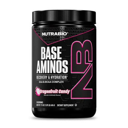 NutraBio Base Aminos – EAA, BCAAs & Hydration Support - Mann Nutrition