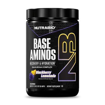 NutraBio Base Aminos – EAA, BCAAs & Hydration Support - Mann Nutrition