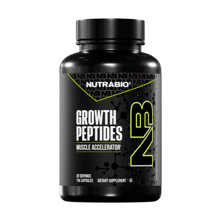 Nutrabio Growth Peptides 196 Capsules - Mann Nutrition