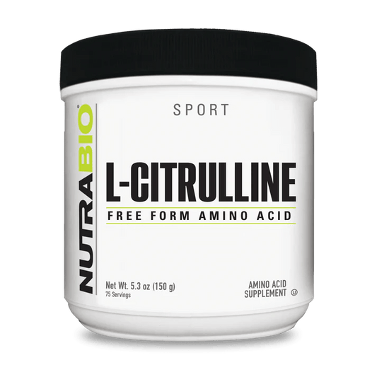 Nutrabio L - Citrulline 75 Servings - Mann Nutrition
