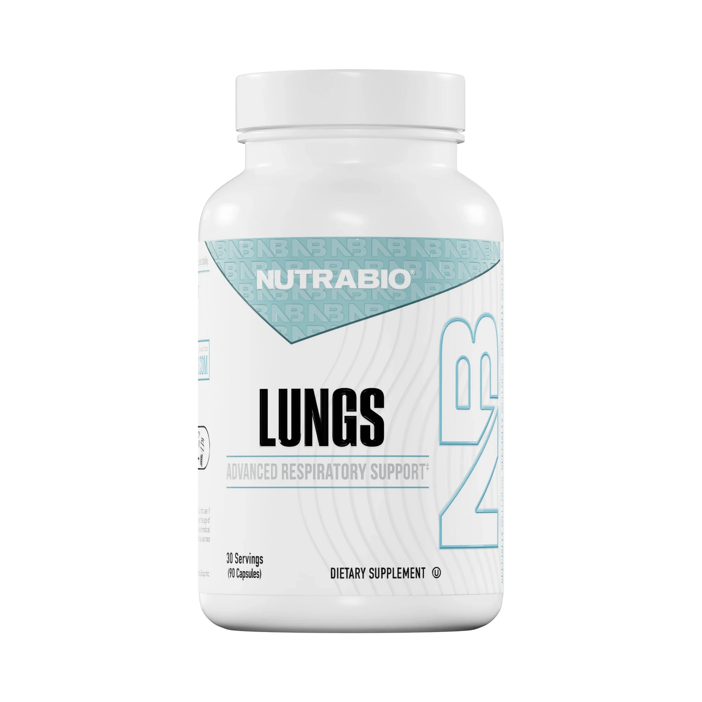 Nutrabio Lungs - Advanced Respiratory Support  - Mann Nutrition
