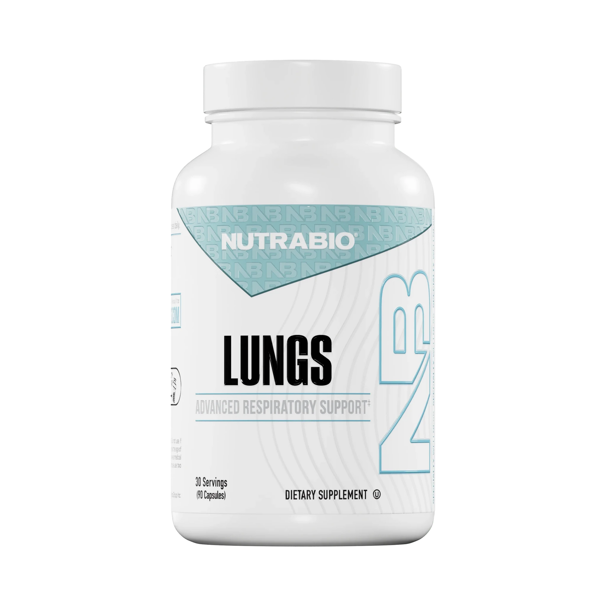 Nutrabio Lungs - Advanced Respiratory Support  - Mann Nutrition