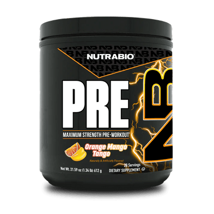 Nutrabio Pre - Workout - Mann Nutrition