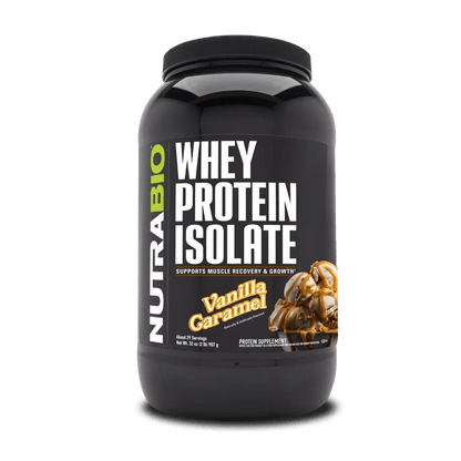 Nutrabio Whey Protein Isolate 2 Lbs - Mann Nutrition