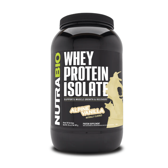 Nutrabio Whey Protein Isolate - Mann Nutrition