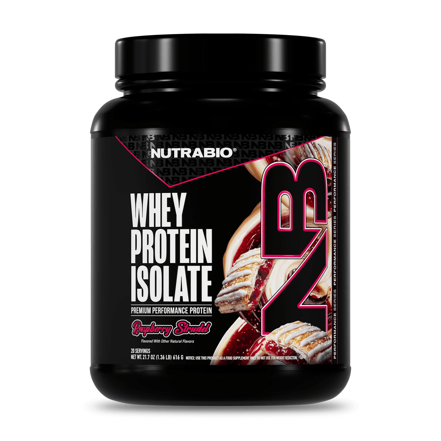 Nutrabio Whey Protein Isolate Powder 20 Servings - Mann Nutrition
