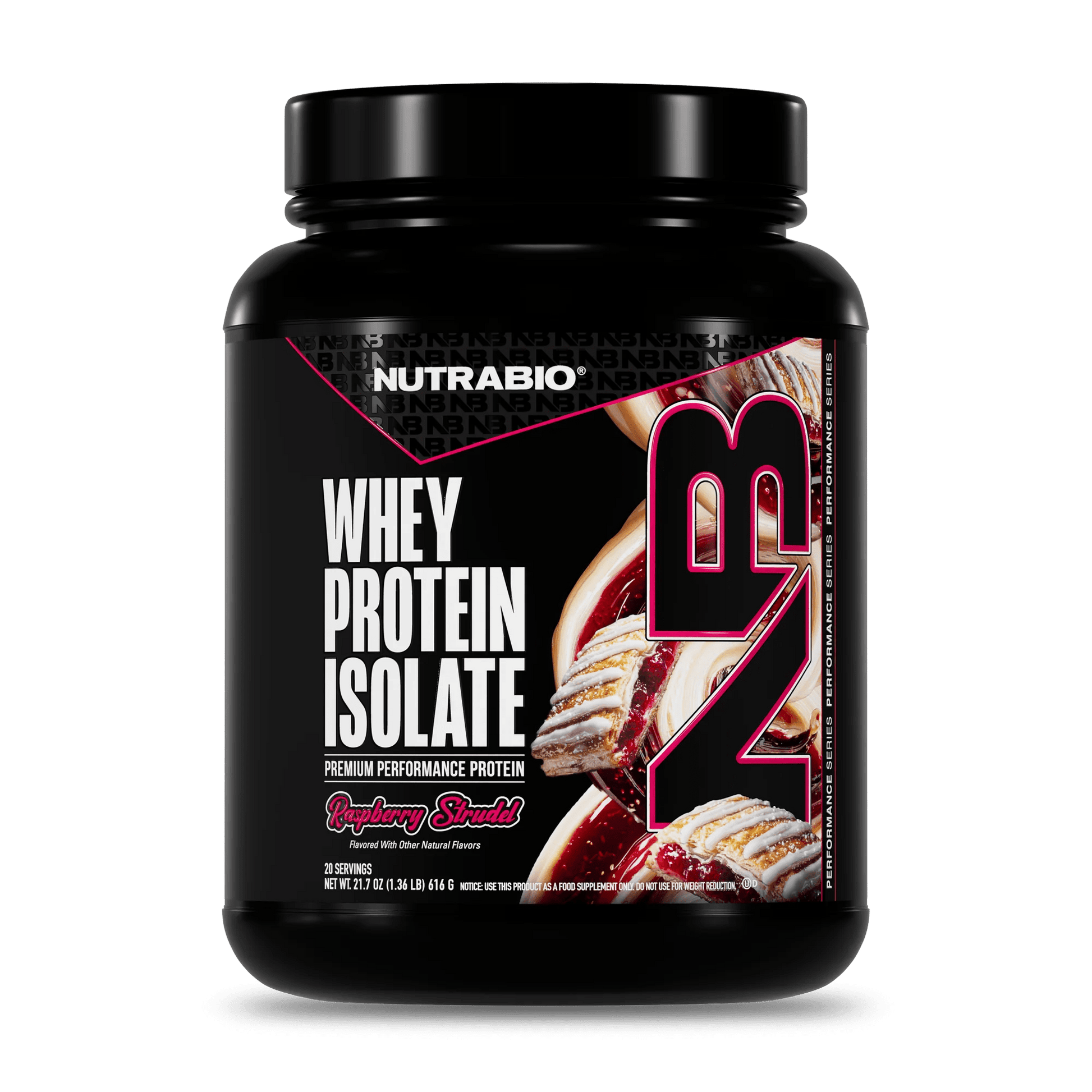 Nutrabio Whey Protein Isolate Powder 20 Servings - Mann Nutrition