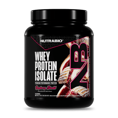 Nutrabio Whey Protein Isolate Powder 20 Servings - Mann Nutrition