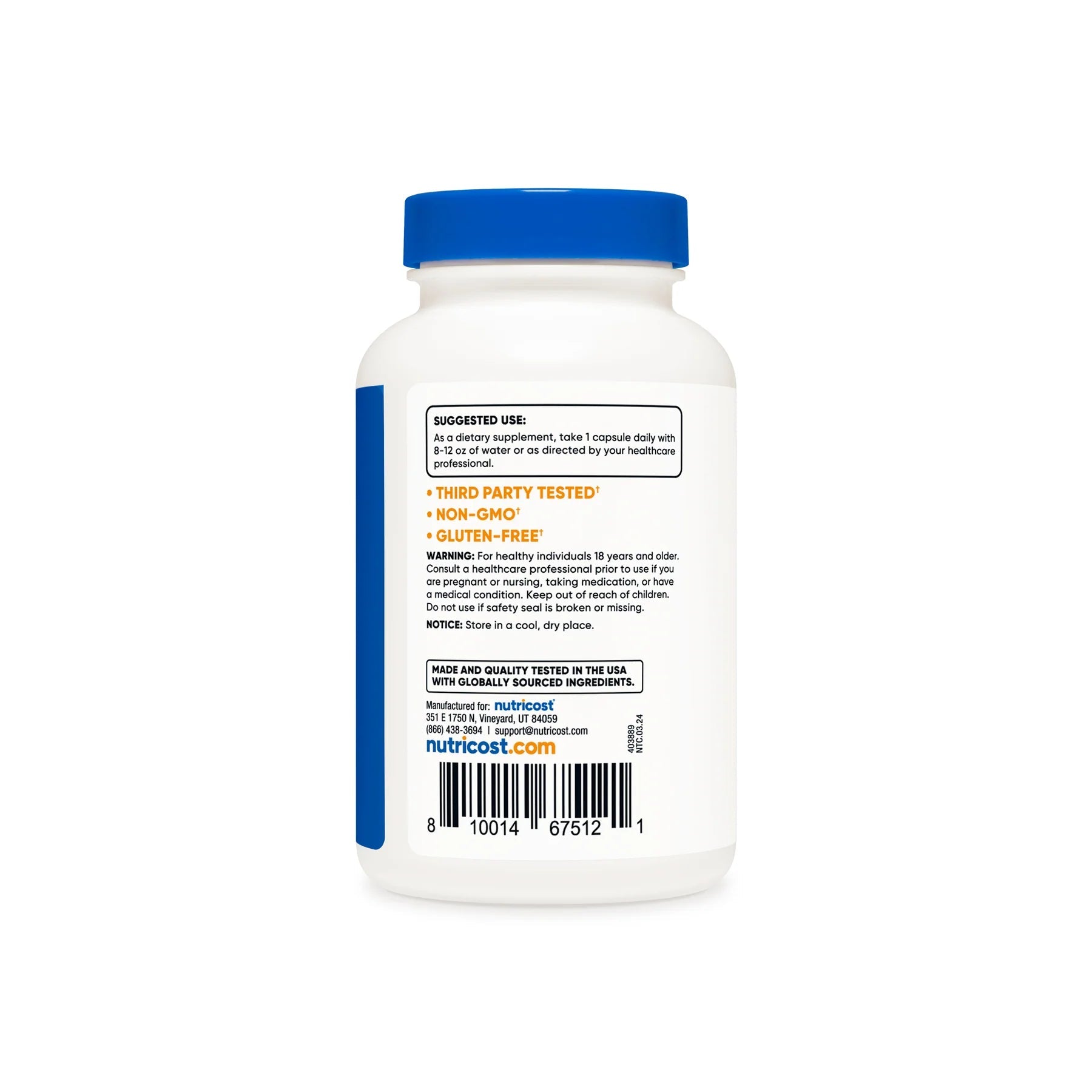 Nutricost 5 - HTP - 30 Capsules  - Mann Nutrition
