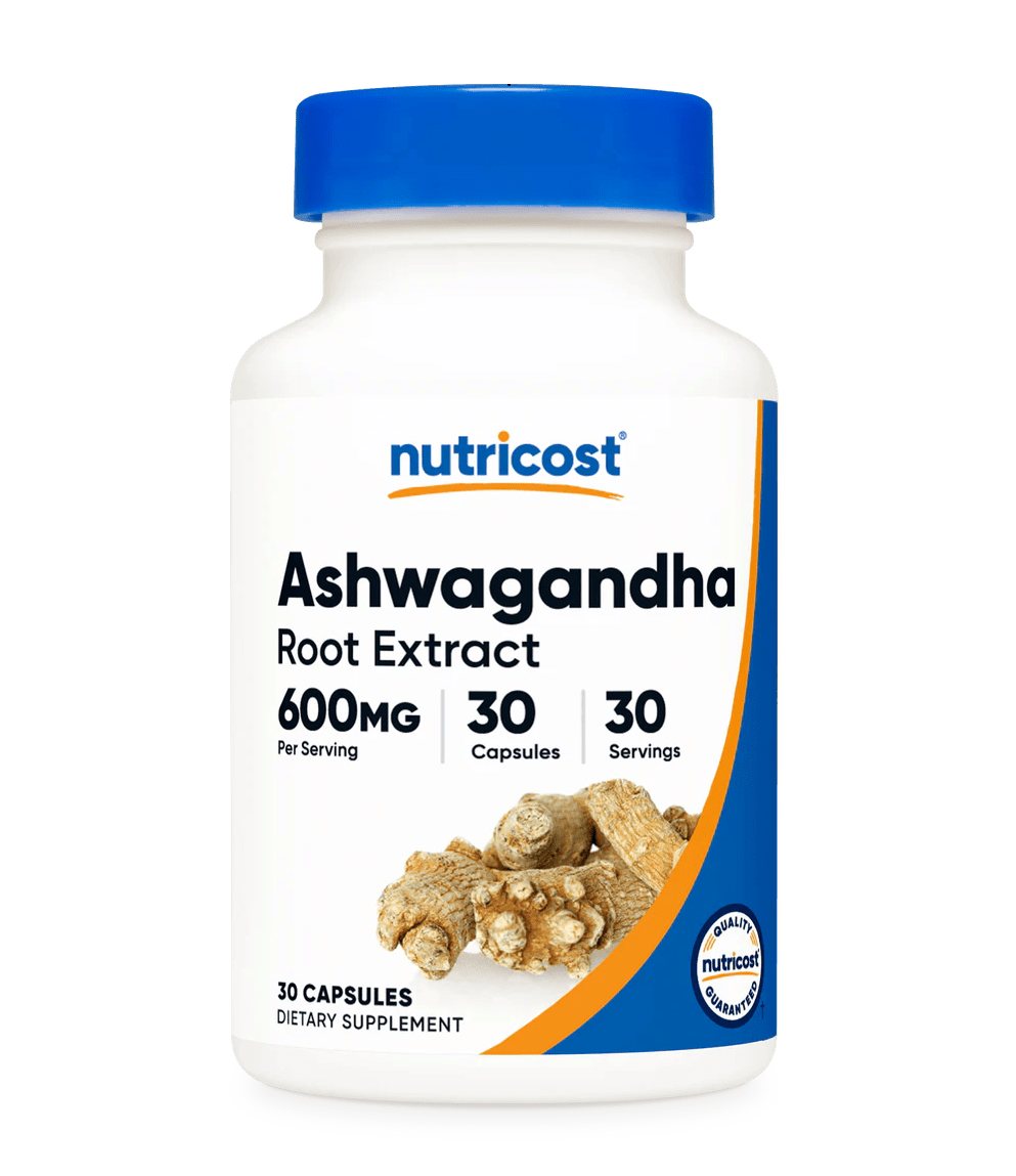 Nutricost Ashwagandha Root - 30 Capsules  - Mann Nutrition