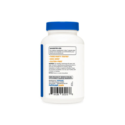 Nutricost Ashwagandha Root - 30 Capsules  - Mann Nutrition
