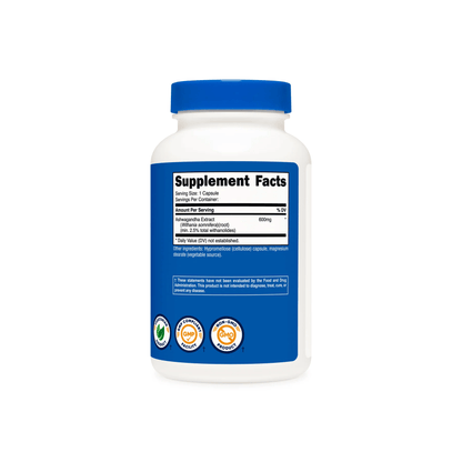 Nutricost Ashwagandha Root - 30 Capsules  - Mann Nutrition