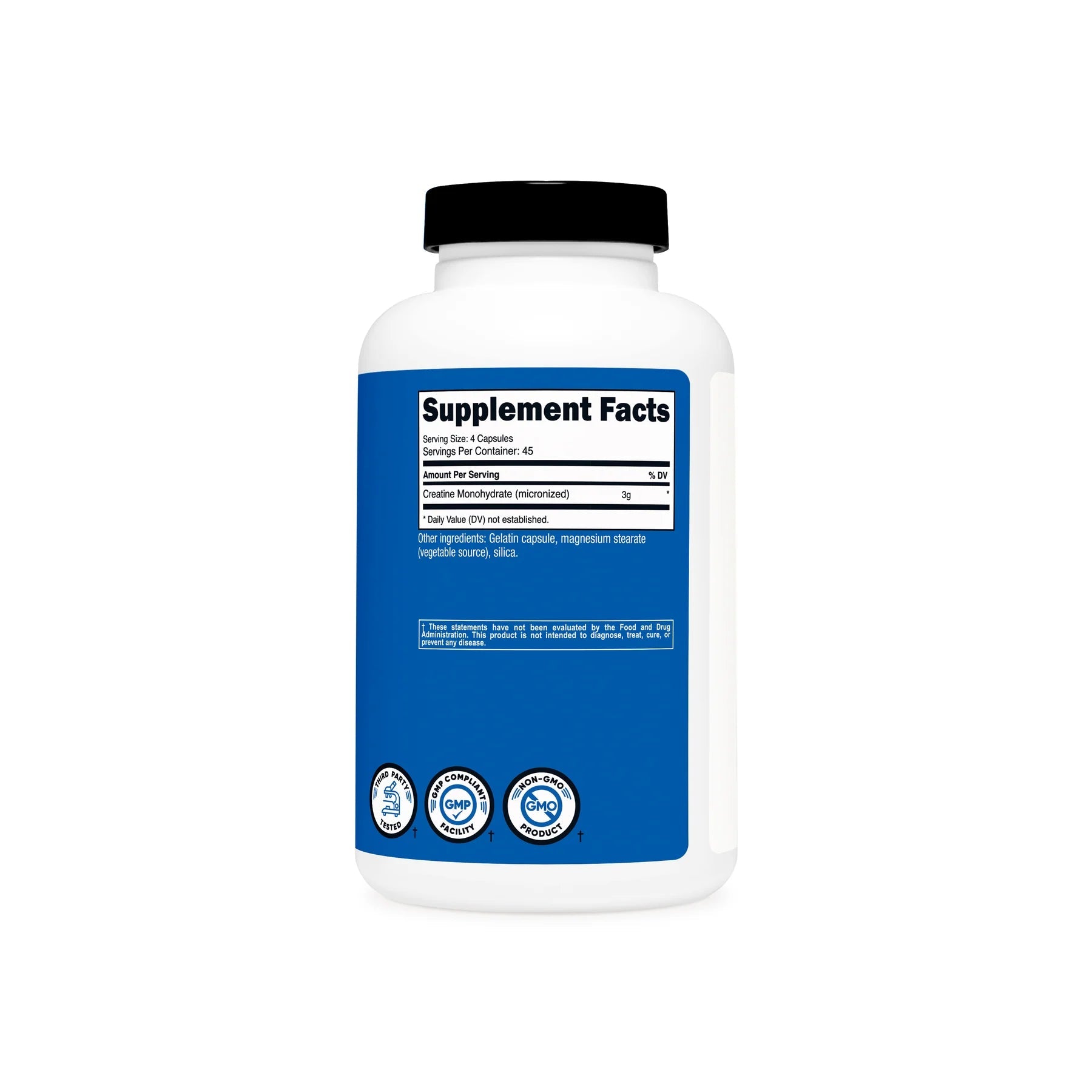 Nutricost Creatine Monohydrate 180 Caps  - Mann Nutrition