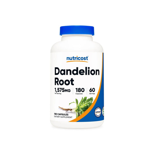 Nutricost Dandelion Extract 180 Capsules - Mann Nutrition