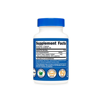 Nutricost DIM 300 Mg - 30 Servings  - Mann Nutrition