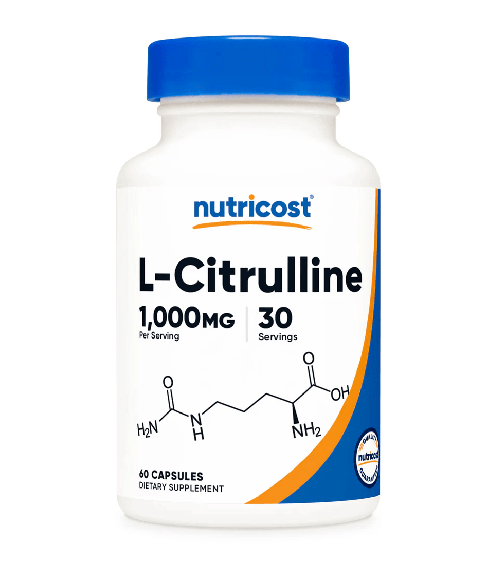 Nutricost L Citrulline 1000mg - 60 Capsules  - Mann Nutrition