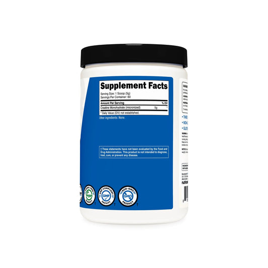 Nutricost Micronized Creatine Monohydrate Unflavored  - Mann Nutrition