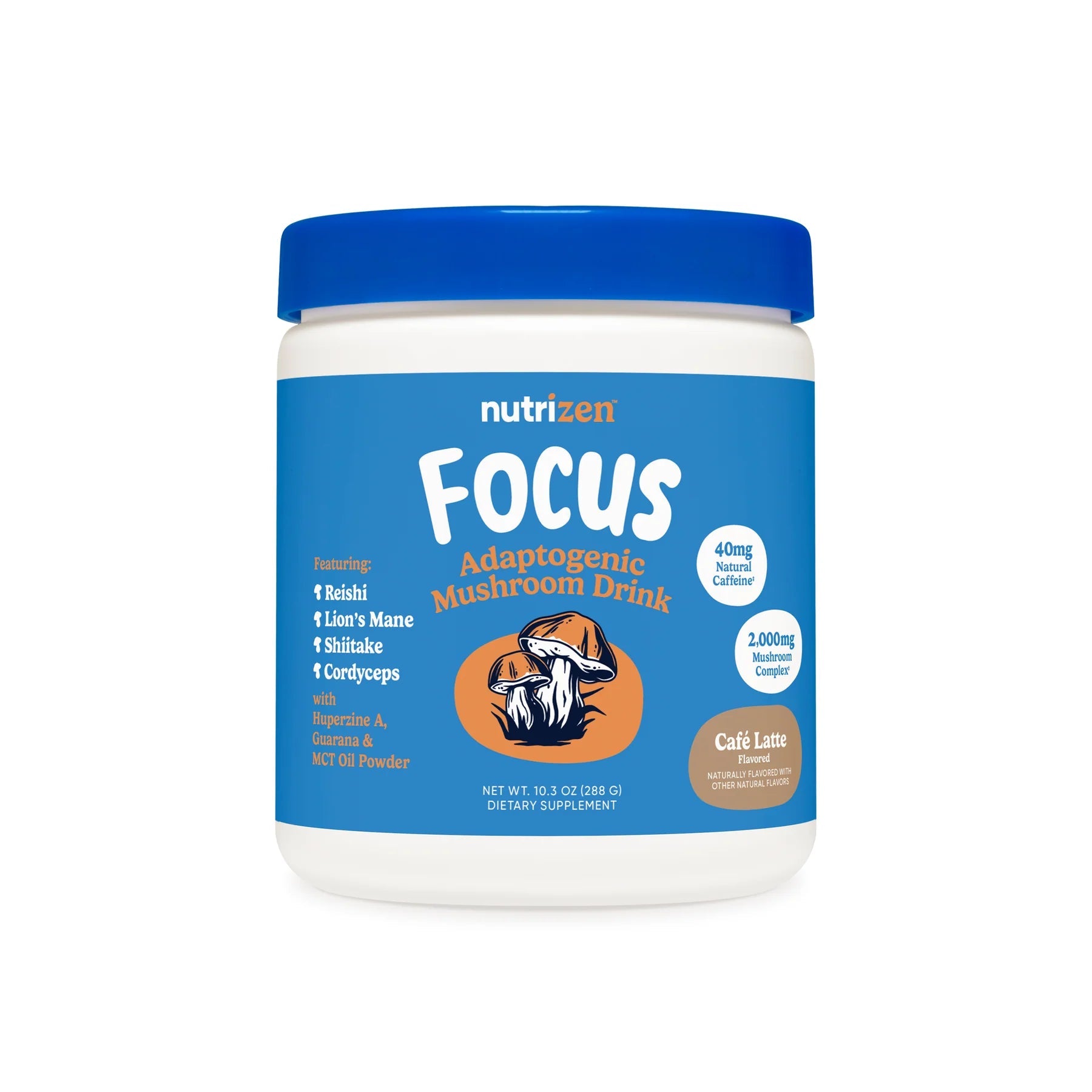 Nutricost NutriZen Focus Adaptogenic Mushroom Drink  - Mann Nutrition