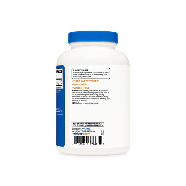Nutricost Potassium Citrate 99 MG - 30 Capsules  - Mann Nutrition