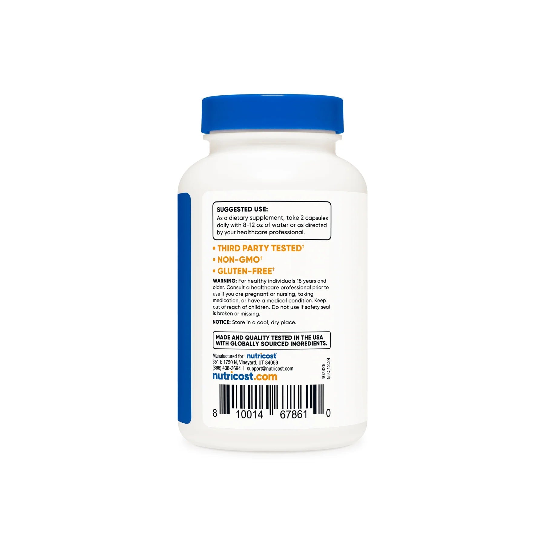 Nutricost Tongkat Ali - 56 Capsules  - Mann Nutrition