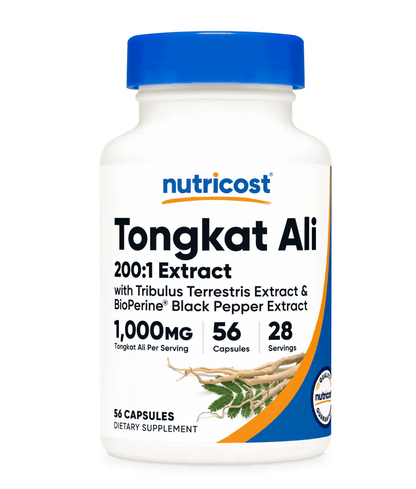 Nutricost Tongkat Ali - 56 Capsules  - Mann Nutrition