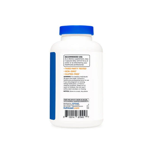 Nutricost Vitamin B3 Niacinamide 240 Capsules  - Mann Nutrition
