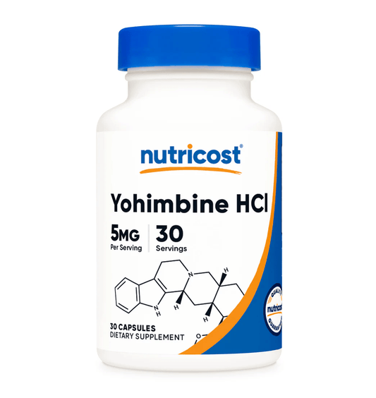 Nutricost Yohimbine HCL - 30 Capsules  - Mann Nutrition