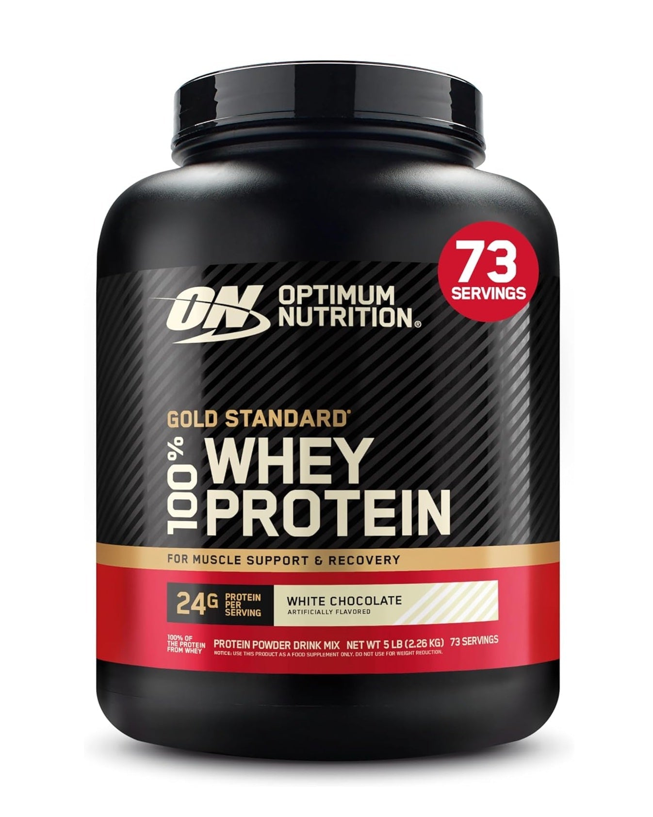 ON Gold Standard 100 % Whey Protein 5 Lbs  - Mann Nutrition
